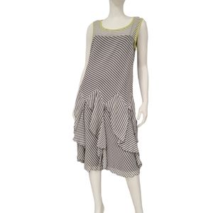 Bethany Gray Hankerchief Maxi Dress size 14